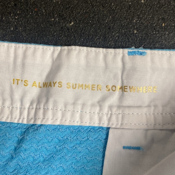 Lilly Pulitzer blue the Callahan shorts size 14 - Picture 8 of 8